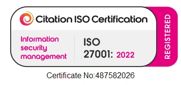 Citation ISO Certification — ISO 27001:2022